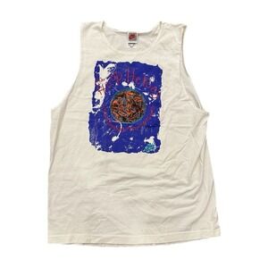 Nike Shirt Mens 2XL Sleeveless‎ Hoop Heros White Cotton 90s Vintage Jordan